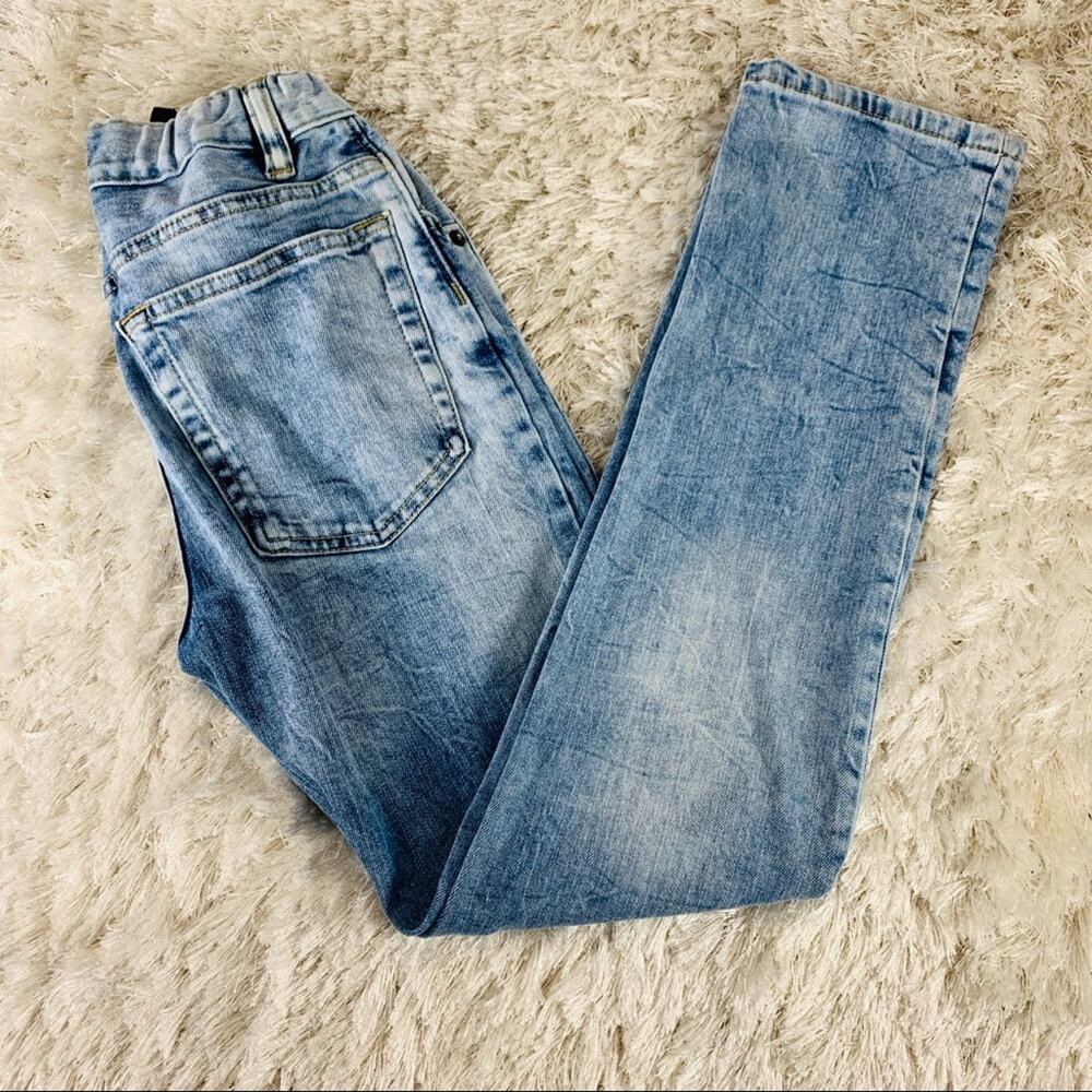 GapKids Sz 12 Acid Wash Adj Waist Jeans EUC